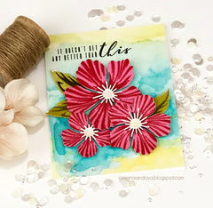 Build-A-Flower Set Build-A-Flower: Peony Blossom Layering Stamp & Die Set