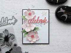 Build-A-Flower Set Build-A-Flower: Peony Blossom Layering Stamp & Die Set