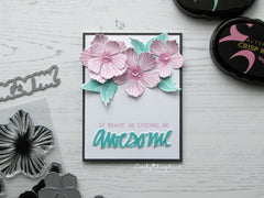 Build-A-Flower Set Build-A-Flower: Peony Blossom Layering Stamp & Die Set