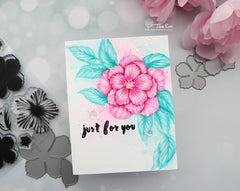 Build-A-Flower Set Build-A-Flower: Peony Blossom Layering Stamp & Die Set
