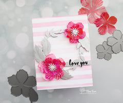 Build-A-Flower Set Build-A-Flower: Peony Blossom Layering Stamp & Die Set