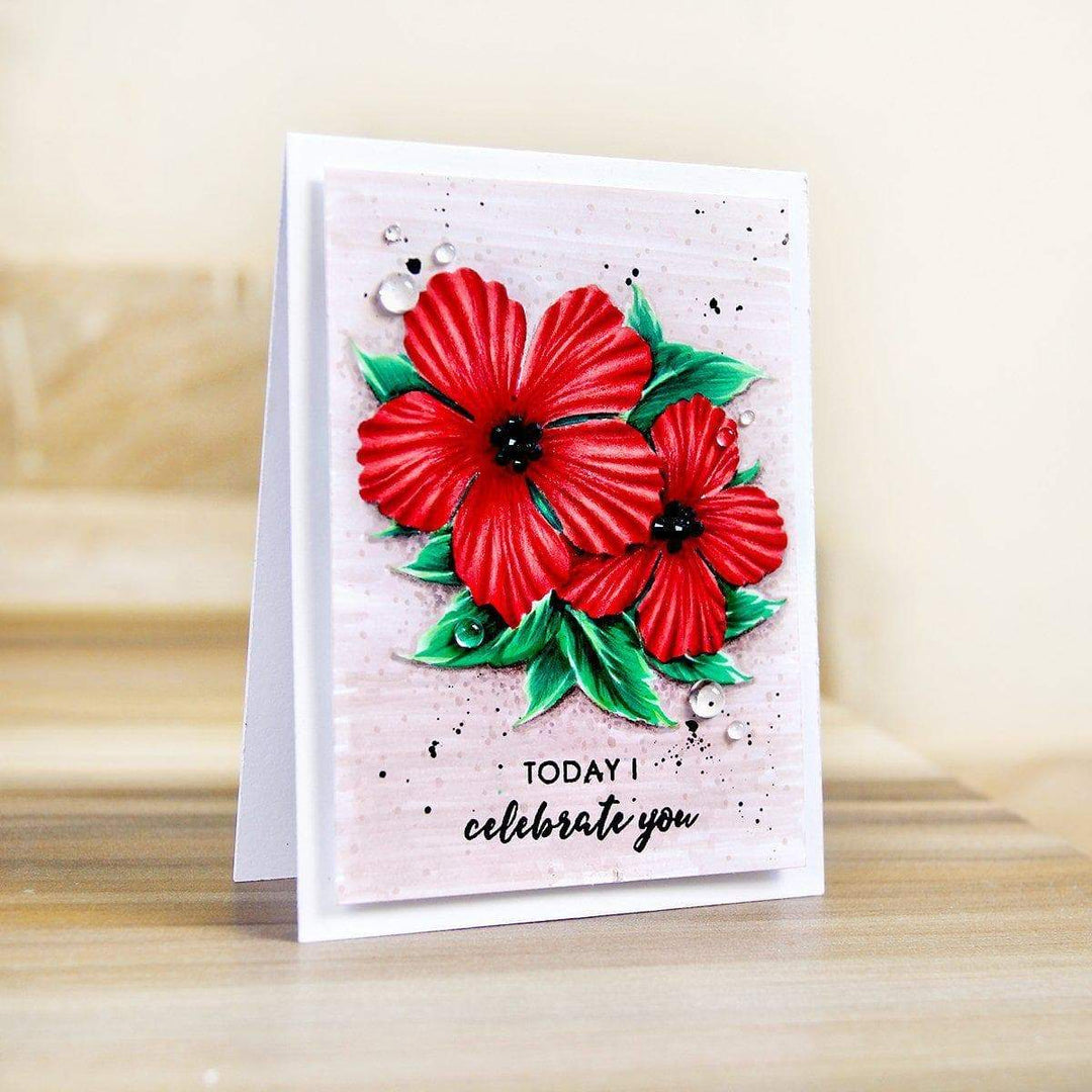 Build-A-Flower Set Build-A-Flower: Peony Blossom Layering Stamp & Die Set