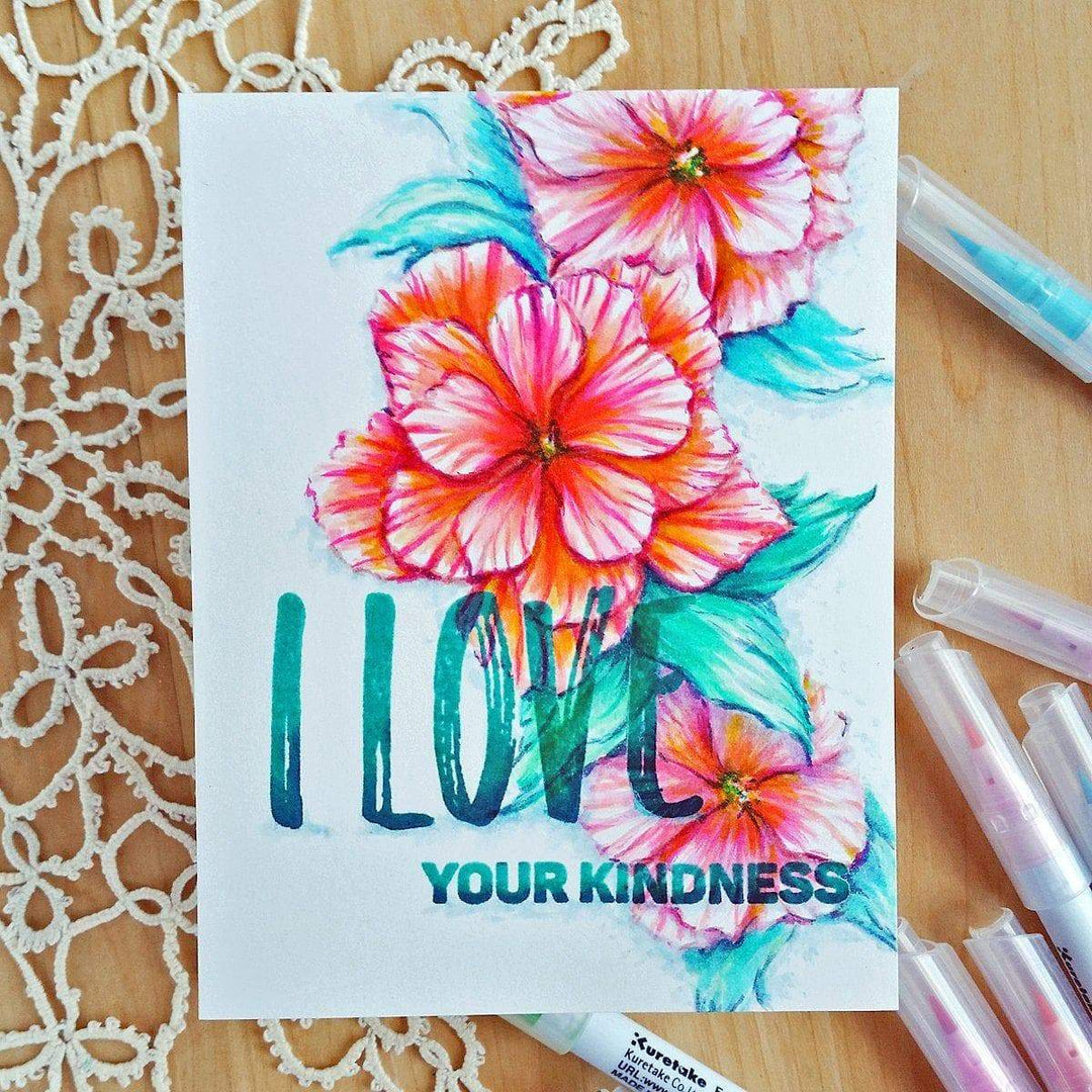 Build-A-Flower Set Build-A-Flower: Peony Blossom Layering Stamp & Die Set