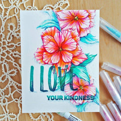 Build-A-Flower Set Build-A-Flower: Peony Blossom Layering Stamp & Die Set