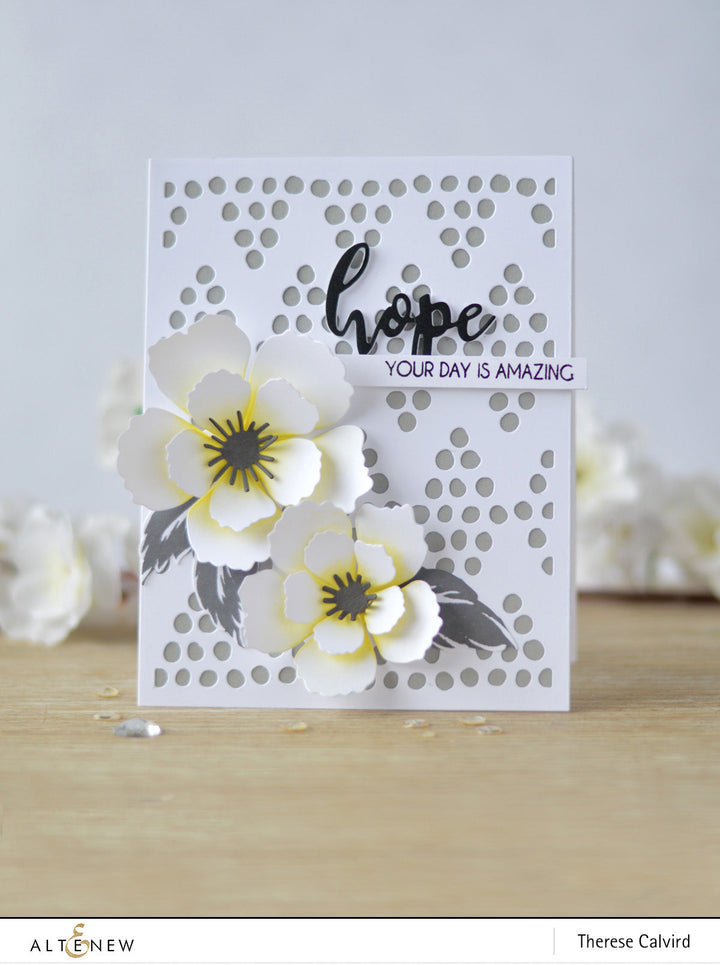 Build-A-Flower Set Build-A-Flower: Peony Blossom Layering Stamp & Die Set