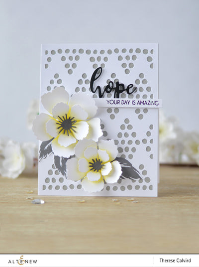 Build-A-Flower Set Build-A-Flower: Peony Blossom Layering Stamp & Die Set