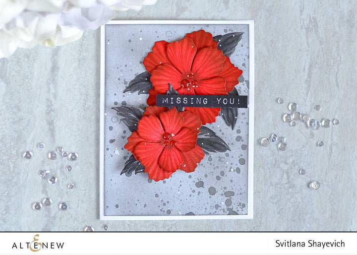Build-A-Flower Set Build-A-Flower: Peony Blossom Layering Stamp & Die Set