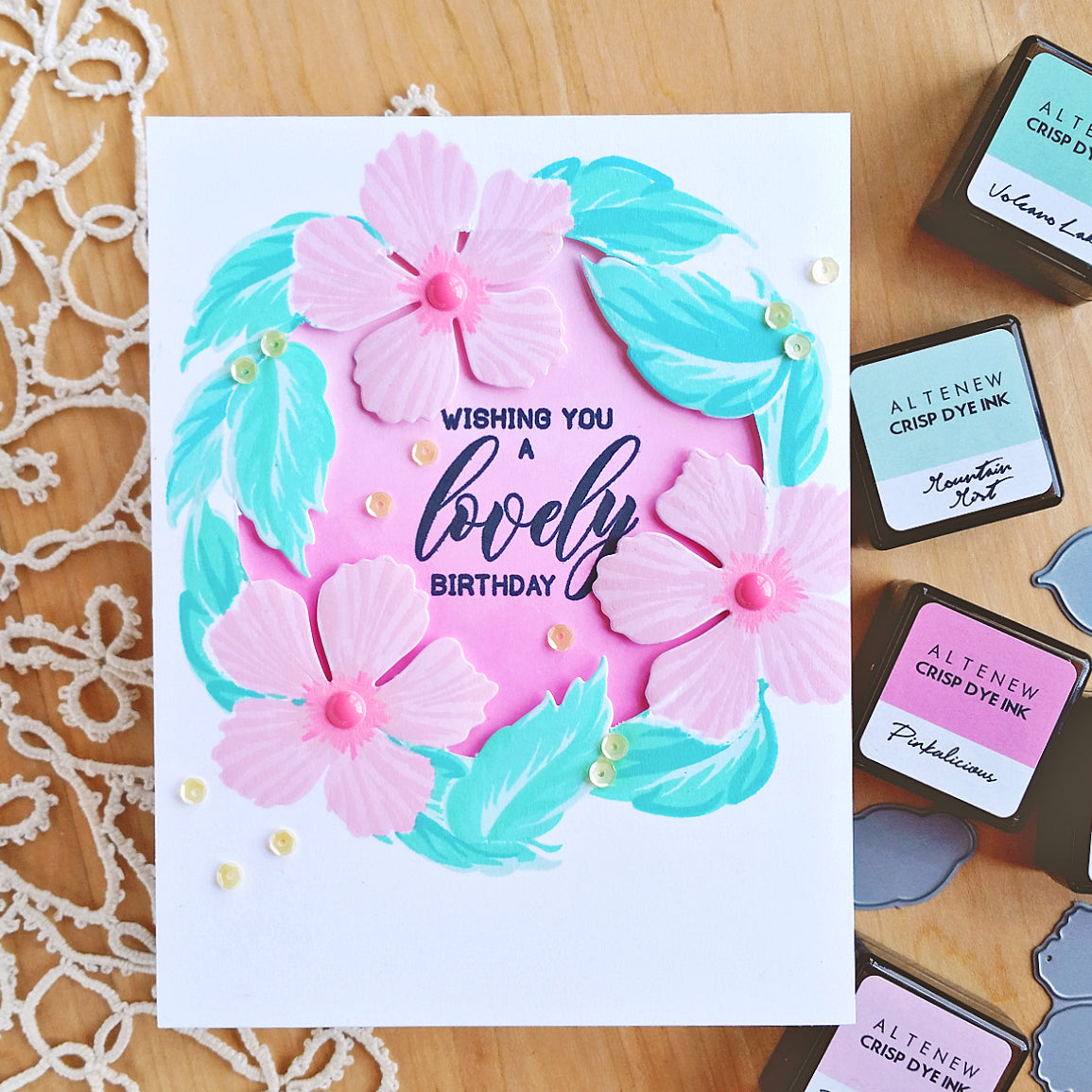 Build-A-Flower Set Build-A-Flower: Peony Blossom Layering Stamp & Die Set