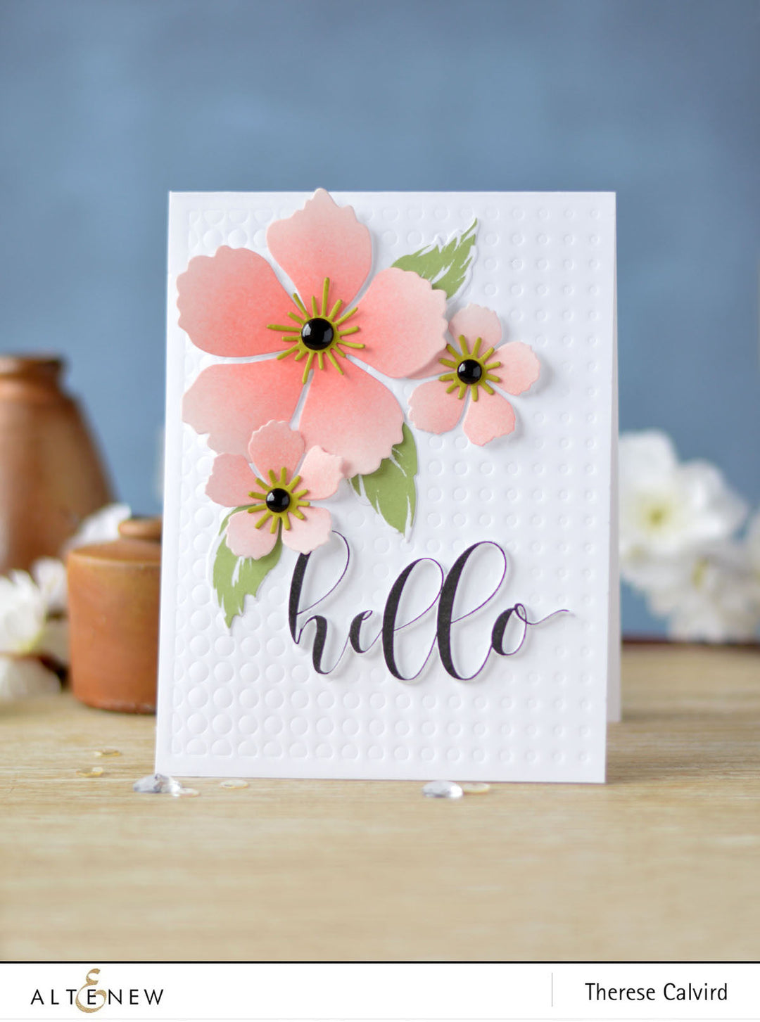 Build-A-Flower Set Build-A-Flower: Peony Blossom Layering Stamp & Die Set