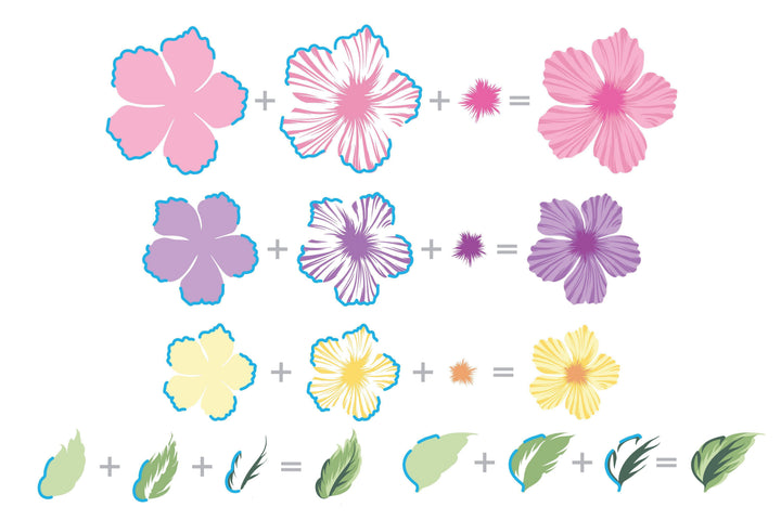Build-A-Flower Set Build-A-Flower: Peony Blossom Layering Stamp & Die Set