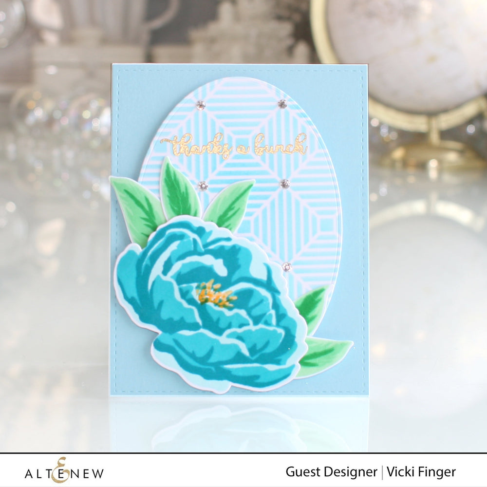 Build-A-Flower Set Build-A-Flower: Peony Layering Stamp & Die Set