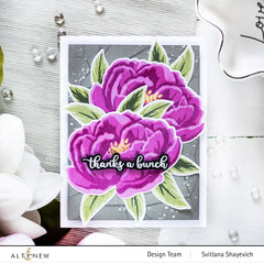 Build-A-Flower Set Build-A-Flower: Peony Layering Stamp & Die Set