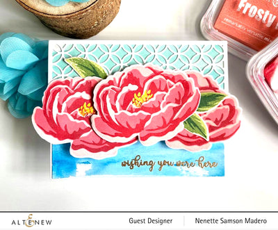 Build-A-Flower Set Build-A-Flower: Peony Layering Stamp & Die Set