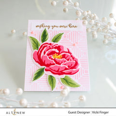 Build-A-Flower Set Build-A-Flower: Peony Layering Stamp & Die Set