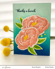 Build-A-Flower Set Build-A-Flower: Peony Layering Stamp & Die Set