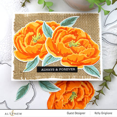 Build-A-Flower Set Build-A-Flower: Peony Layering Stamp & Die Set