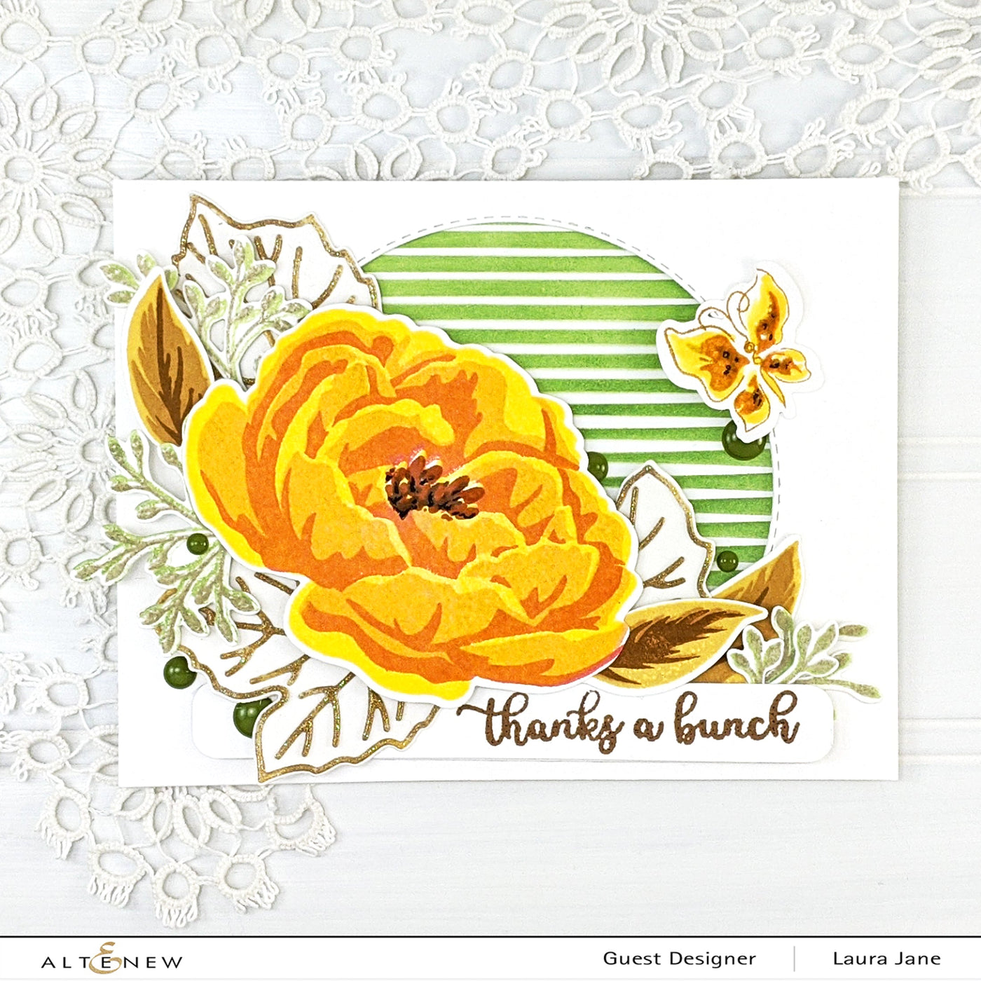 Build-A-Flower Set Build-A-Flower: Peony Layering Stamp & Die Set