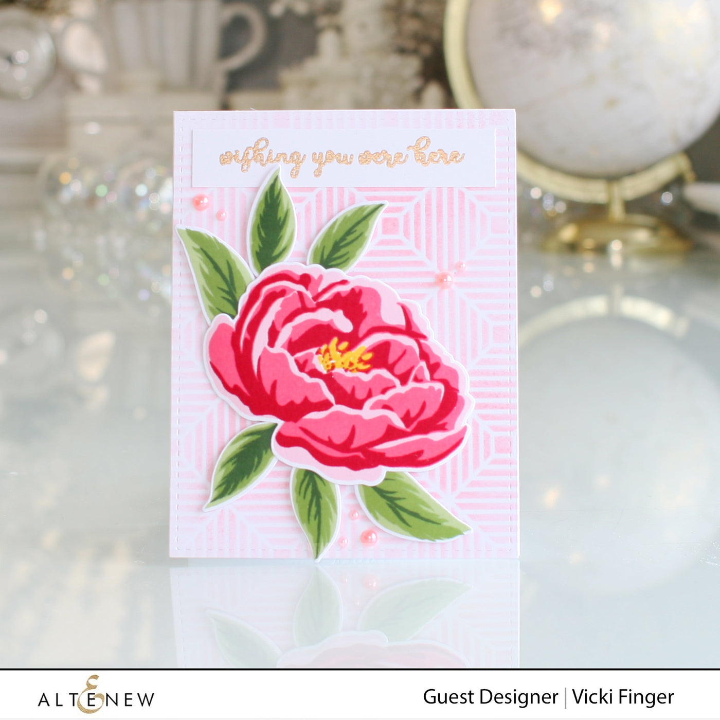 Build-A-Flower Set Build-A-Flower: Peony Layering Stamp & Die Set