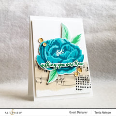Build-A-Flower Set Build-A-Flower: Peony Layering Stamp & Die Set