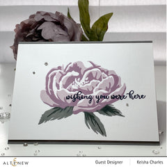 Build-A-Flower Set Build-A-Flower: Peony Layering Stamp & Die Set