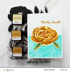 Build-A-Flower Set Build-A-Flower: Peony Layering Stamp & Die Set