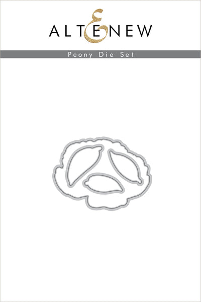 Build-A-Flower Set Build-A-Flower: Peony Layering Stamp & Die Set