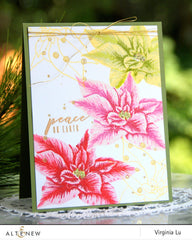 Build-A-Flower Set Build-A-Flower: Poinsettia Layering Stamp & Die Set
