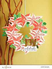 Build-A-Flower Set Build-A-Flower: Poinsettia Layering Stamp & Die Set