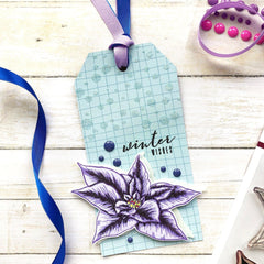 Build-A-Flower Set Build-A-Flower: Poinsettia Layering Stamp & Die Set