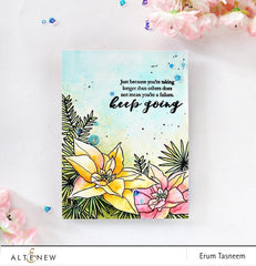 Build-A-Flower Set Build-A-Flower: Poinsettia Layering Stamp & Die Set