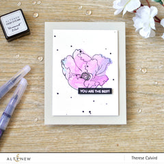 Build-A-Flower Set Build-A-Flower: Poppy Layering Stamp & Die Set
