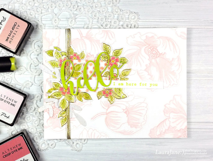 Build-A-Flower Set Build-A-Flower: Poppy Layering Stamp & Die Set