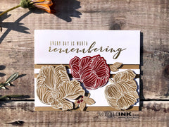 Build-A-Flower Set Build-A-Flower: Poppy Layering Stamp & Die Set