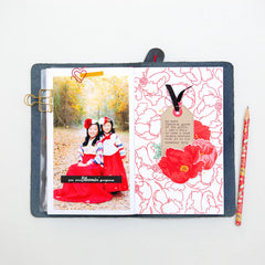 Build-A-Flower Set Build-A-Flower: Poppy Layering Stamp & Die Set