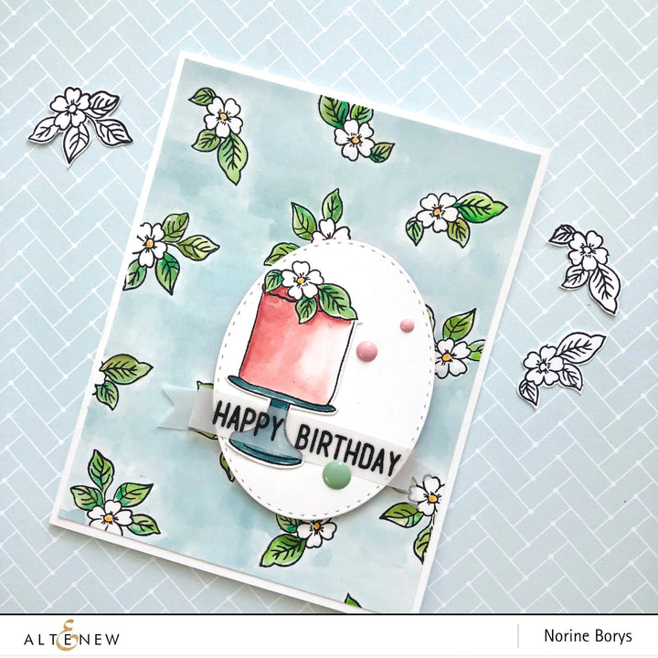 Build-A-Flower Set Build-A-Flower: Poppy Layering Stamp & Die Set