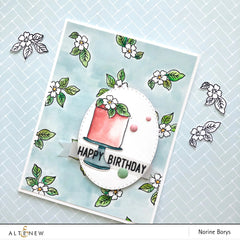 Build-A-Flower Set Build-A-Flower: Poppy Layering Stamp & Die Set