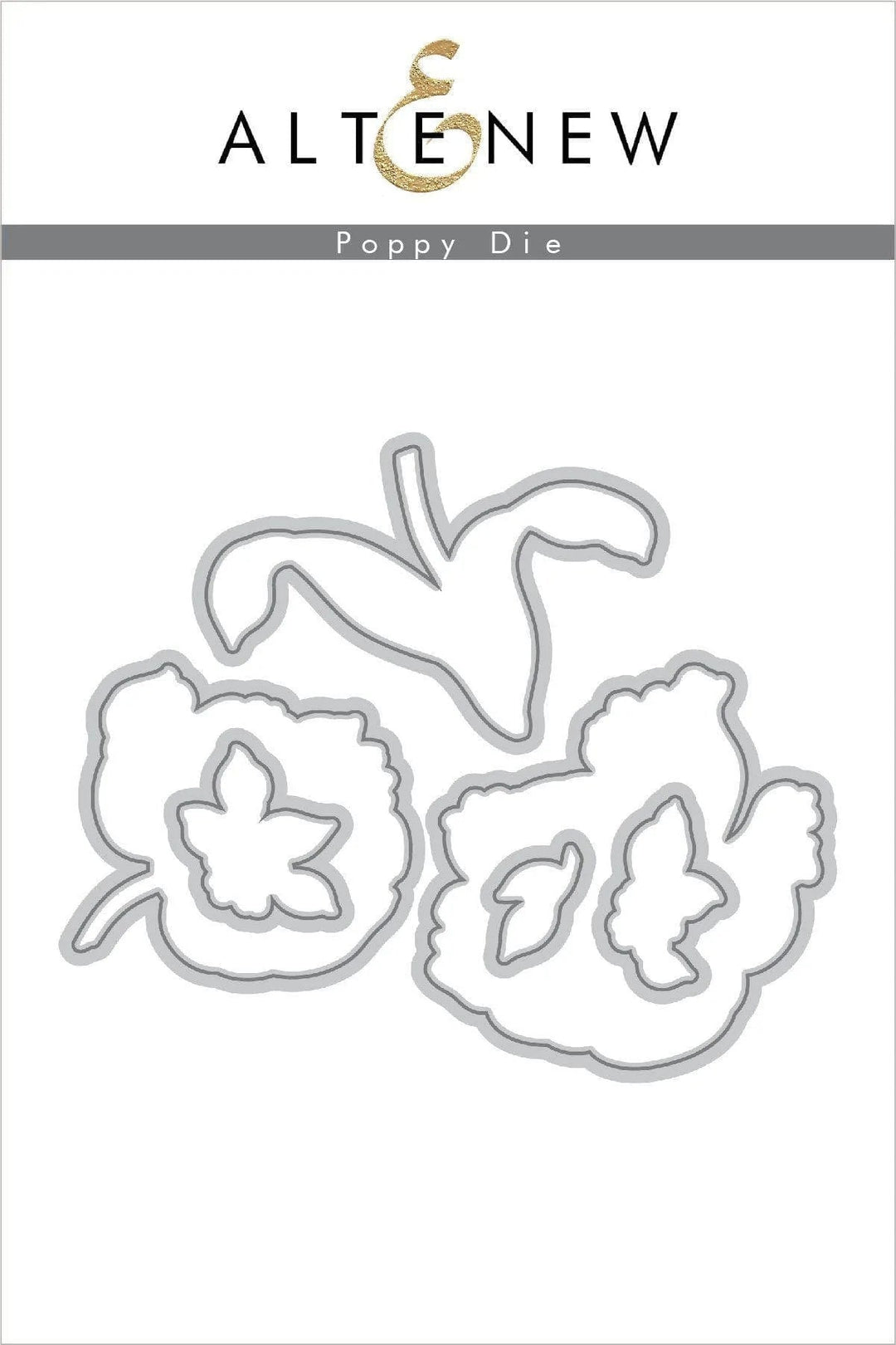 Build-A-Flower Set Build-A-Flower: Poppy Layering Stamp & Die Set