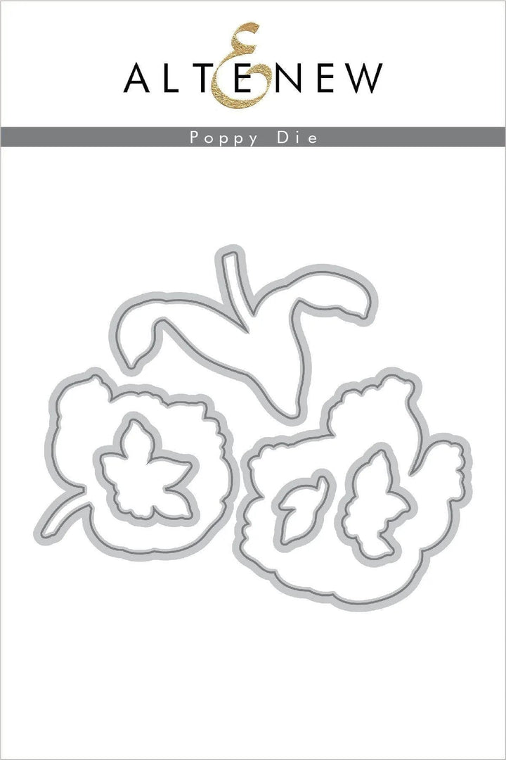 Build-A-Flower Set Build-A-Flower: Poppy Layering Stamp & Die Set