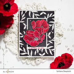Build-A-Flower Set Build-A-Flower: Poppy Layering Stamp & Die Set