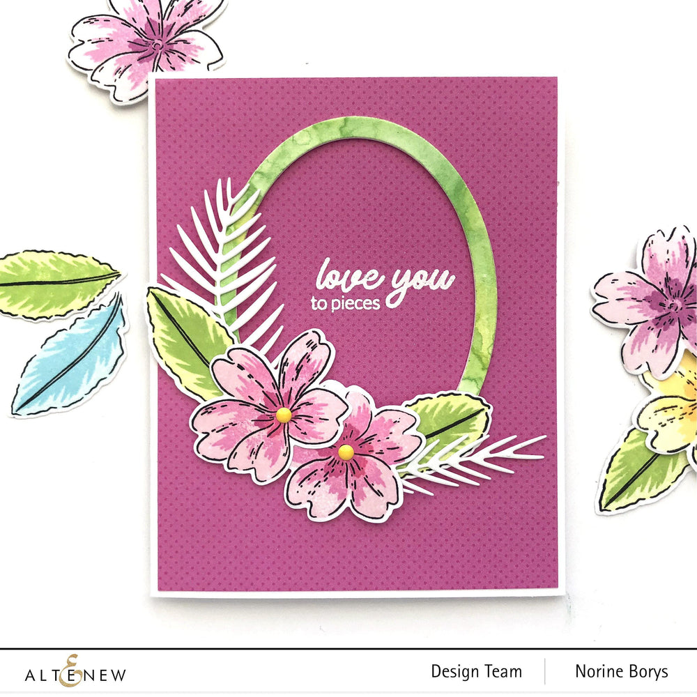 Build-A-Flower Set Build-A-Flower: Primrose Layering Stamp & Die Set