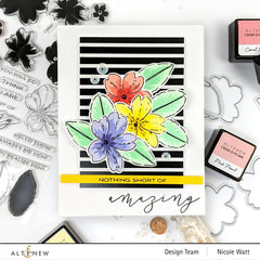 Build-A-Flower Set Build-A-Flower: Primrose Layering Stamp & Die Set