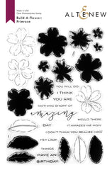 Build-A-Flower Set Build-A-Flower: Primrose Layering Stamp & Die Set