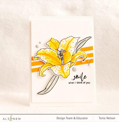 Build-A-Flower Set Build-A-Flower: Queen of the Lilies Layering Stamp & Die Set