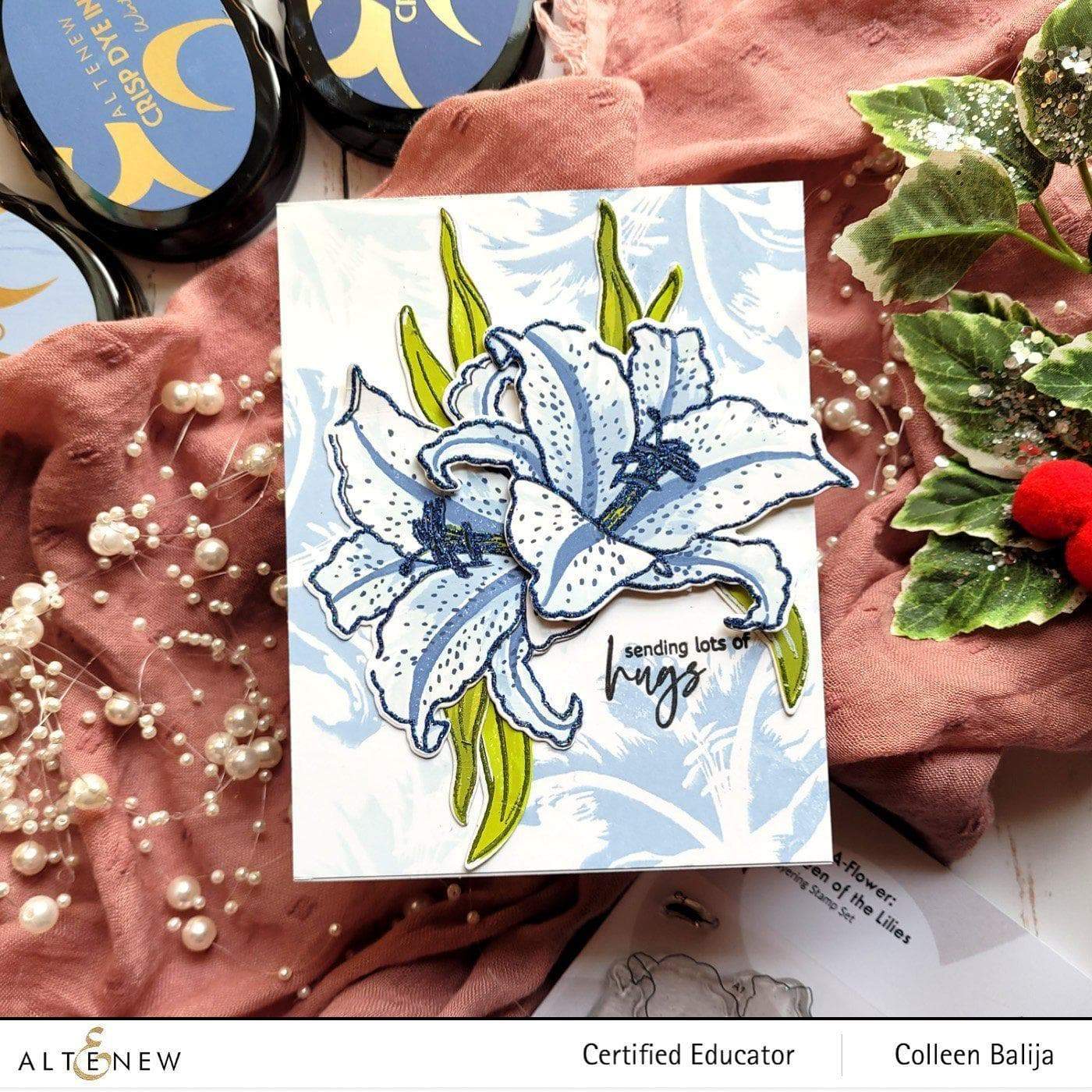 Build-A-Flower Set Build-A-Flower: Queen of the Lilies Layering Stamp & Die Set