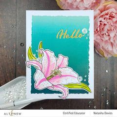 Build-A-Flower Set Build-A-Flower: Queen of the Lilies Layering Stamp & Die Set