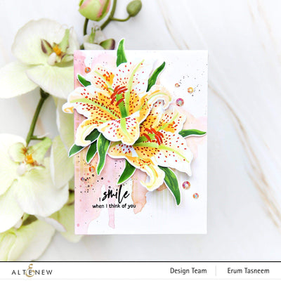 Build-A-Flower Set Build-A-Flower: Queen of the Lilies Layering Stamp & Die Set