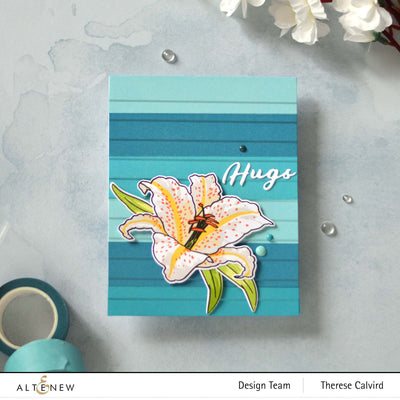 Build-A-Flower Set Build-A-Flower: Queen of the Lilies Layering Stamp & Die Set