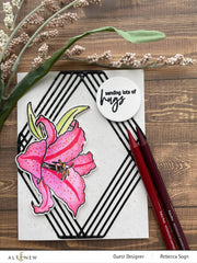Build-A-Flower Set Build-A-Flower: Queen of the Lilies Layering Stamp & Die Set