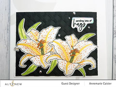 Build-A-Flower Set Build-A-Flower: Queen of the Lilies Layering Stamp & Die Set