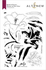 Build-A-Flower Set Build-A-Flower: Queen of the Lilies Layering Stamp & Die Set